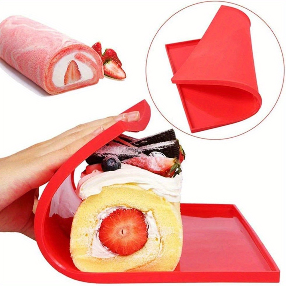Silicone Oven Baking Mould 30/48 Cavity DIY Cake Roll Mat Cake Pad Baking  Molds