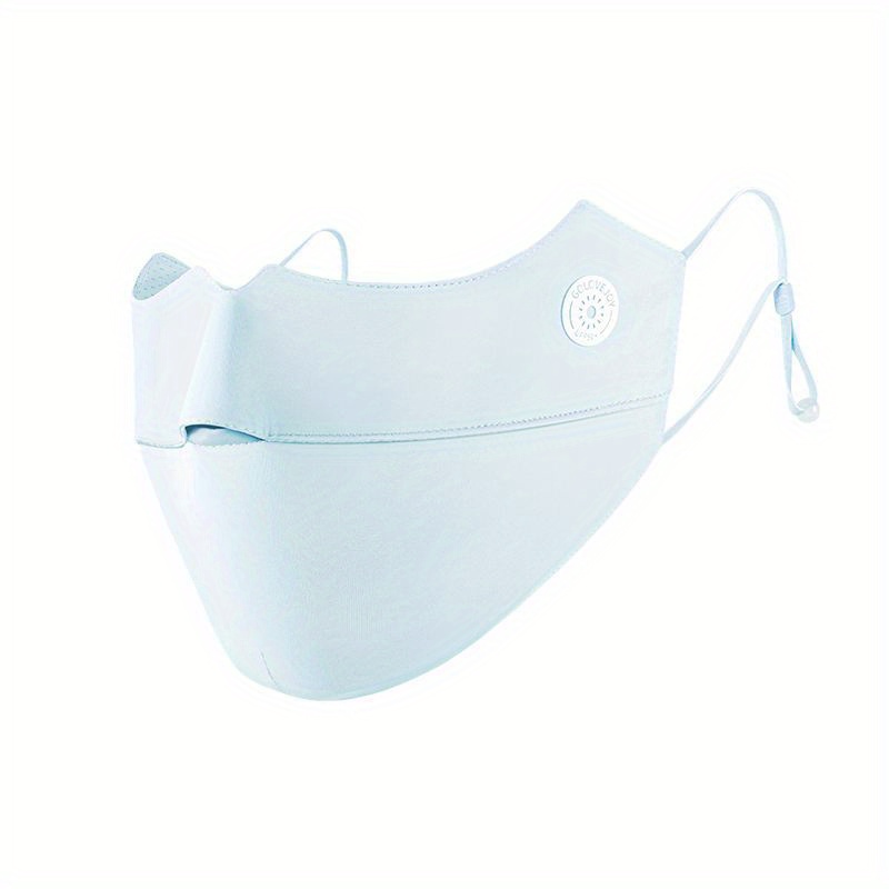 Ice Silk Face Mask UV Protection Washable Mask