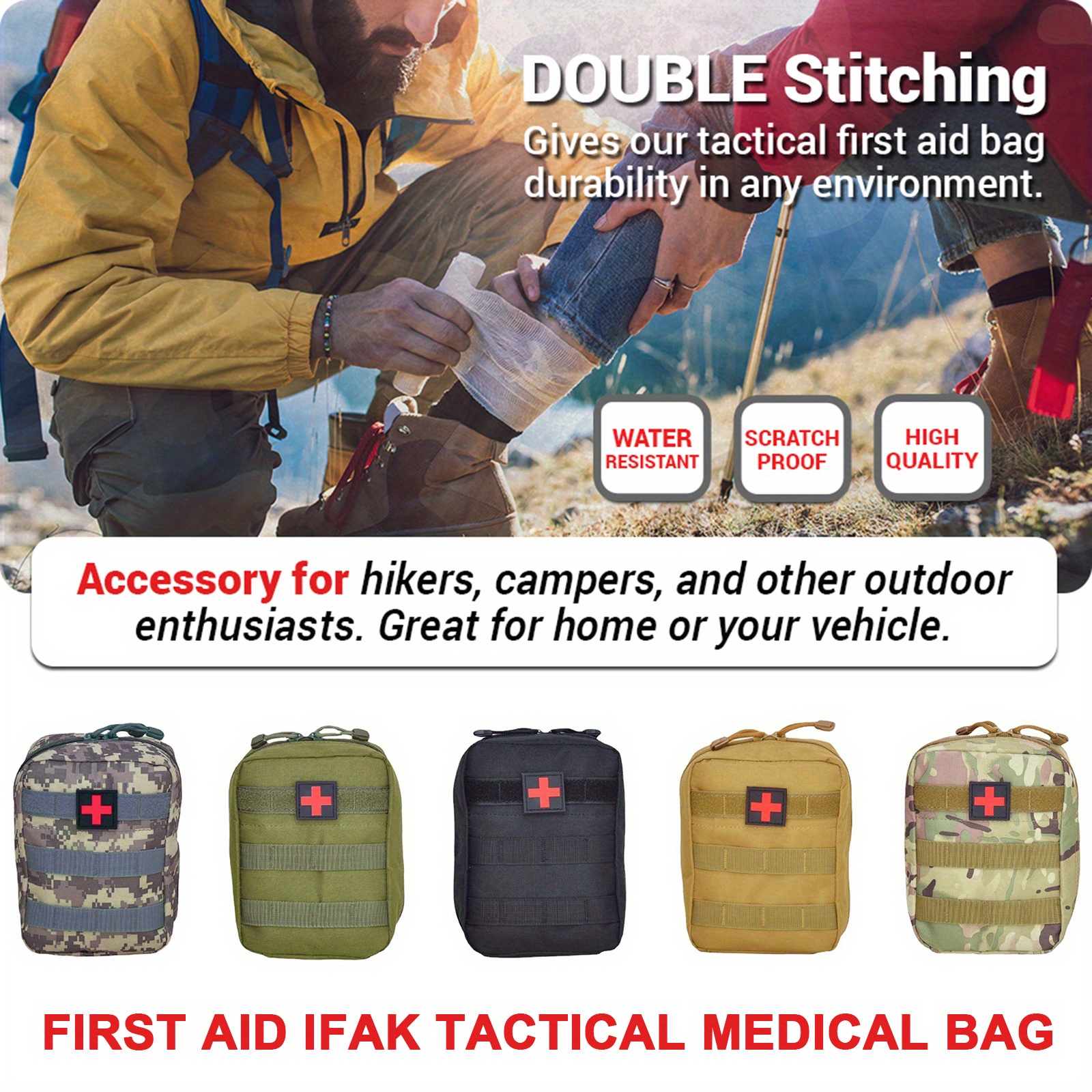 Ifak Trauma Kit Molle Taktische Outdoor Notfall Erste-Hilfe-Set
