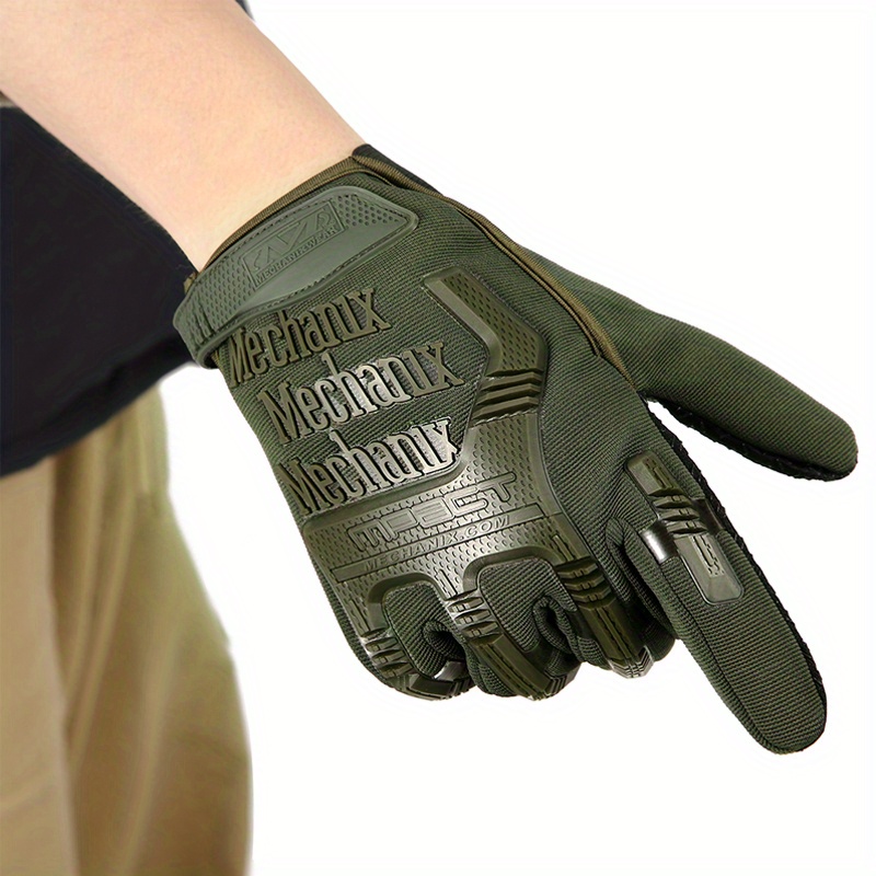 Guantes militares tácticos para hombre, manoplas de camuflaje  antideslizantes para entrenamiento de fuerzas especiales, versión mejorada