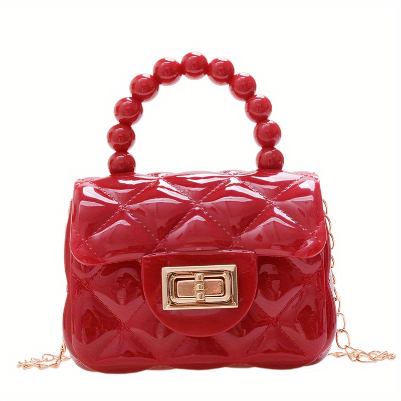 Mini Jelly Purse and Handbags, Waterproof and Washable Sling Bag