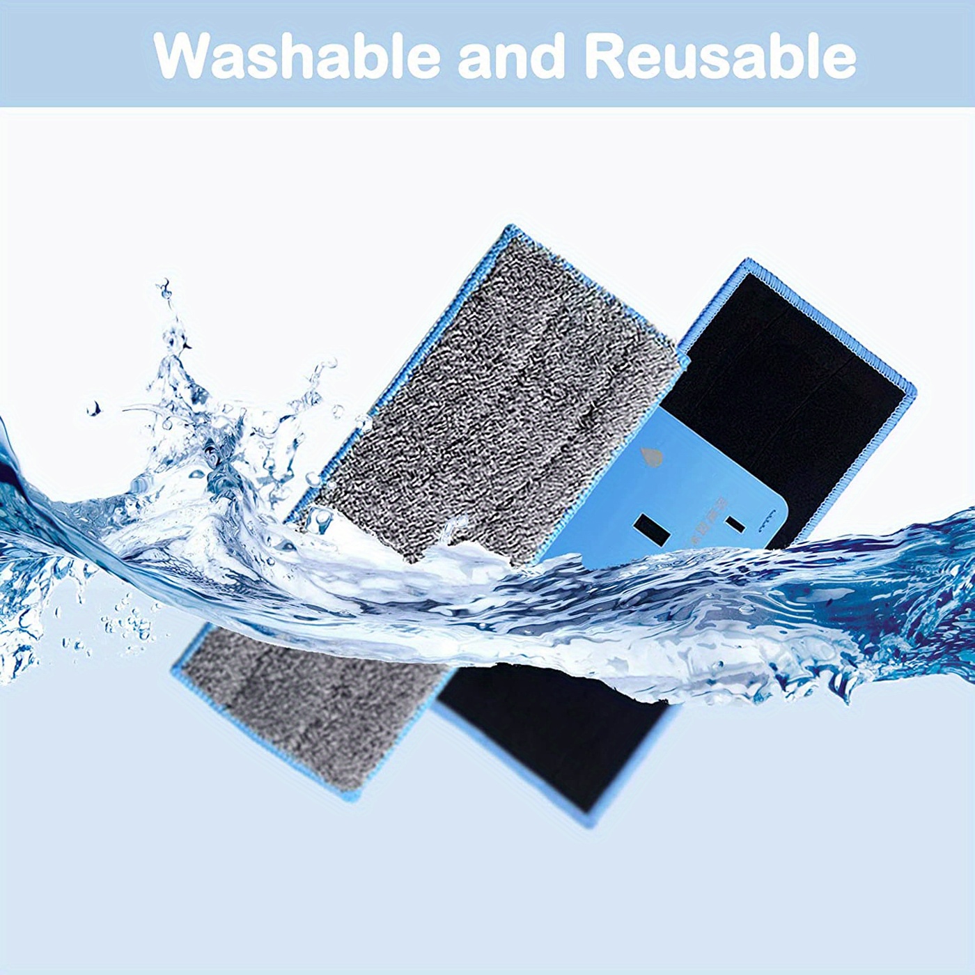 Naughtyleo Washable And Reusable Mopping Pads For Irobot - Temu