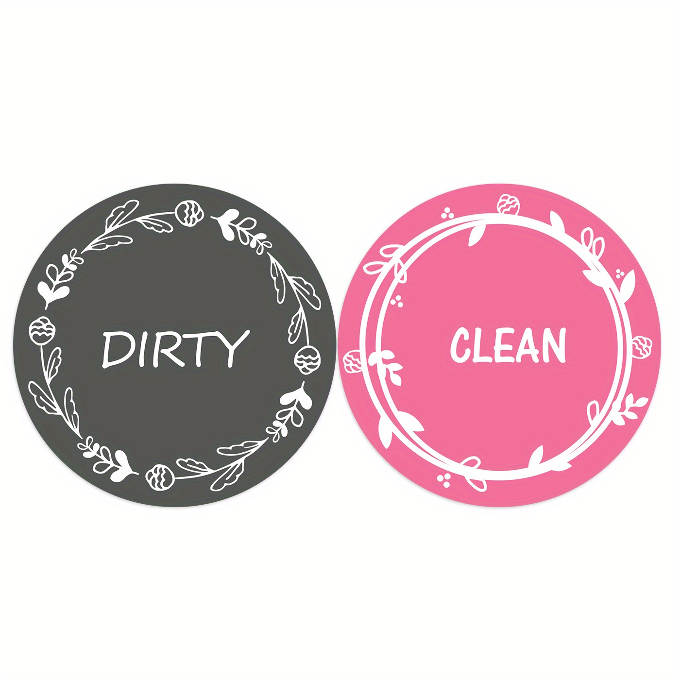 1 pc Dishwasher Magnet Clean Dirty Sign, Universal Double-Sided Clean Dirty  Magnet for Dishwasher or Refrigerator, Magnetic Dirty Clean Dishwasher  Magnet