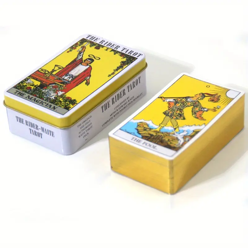 LHKJ 78 pezzi Tarocchi per Principianti,Mazzo di Tarocchi Colorate di Tarocchi  Rider Waite Future : : Giochi e giocattoli