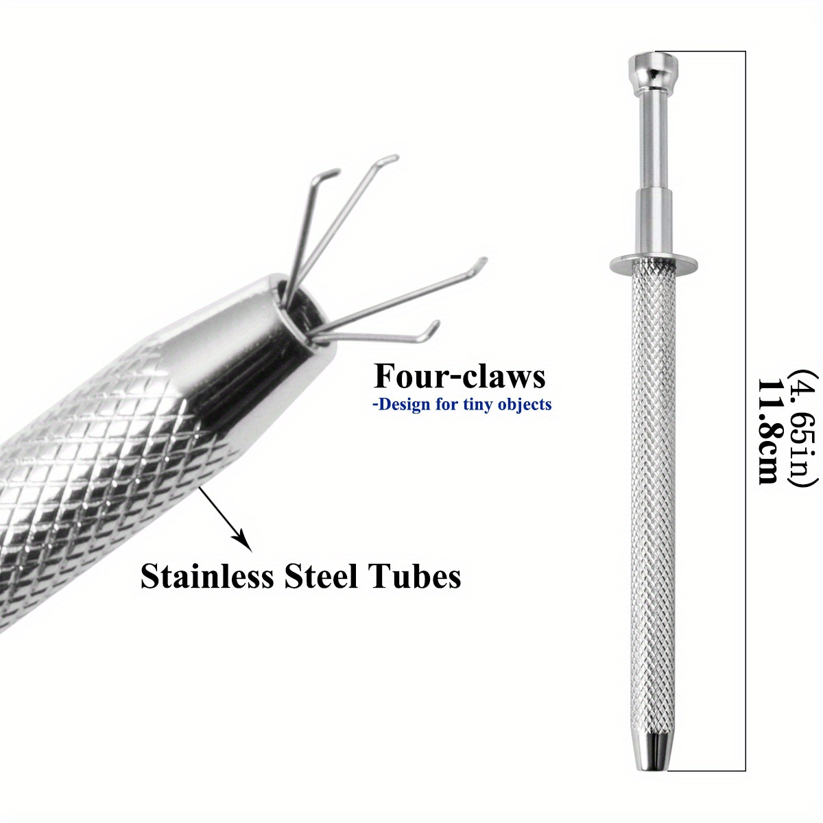 Stainless Steel Body Piercing Tool Forceps Needle Pipe Clamp - Temu