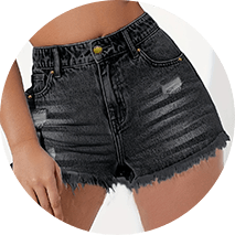 Sexy Bandage Ripped Denim Shorts, Distressed Drawstring Mini Jeans Shorts,  Grunge Women's Solid Lace Up Shorts - Temu United Arab Emirates