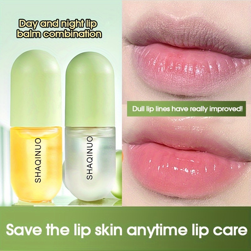 Lip Plumper + Lip Oil Set, Vitamin E Lip Oil Lip Care Serum, Lip ...