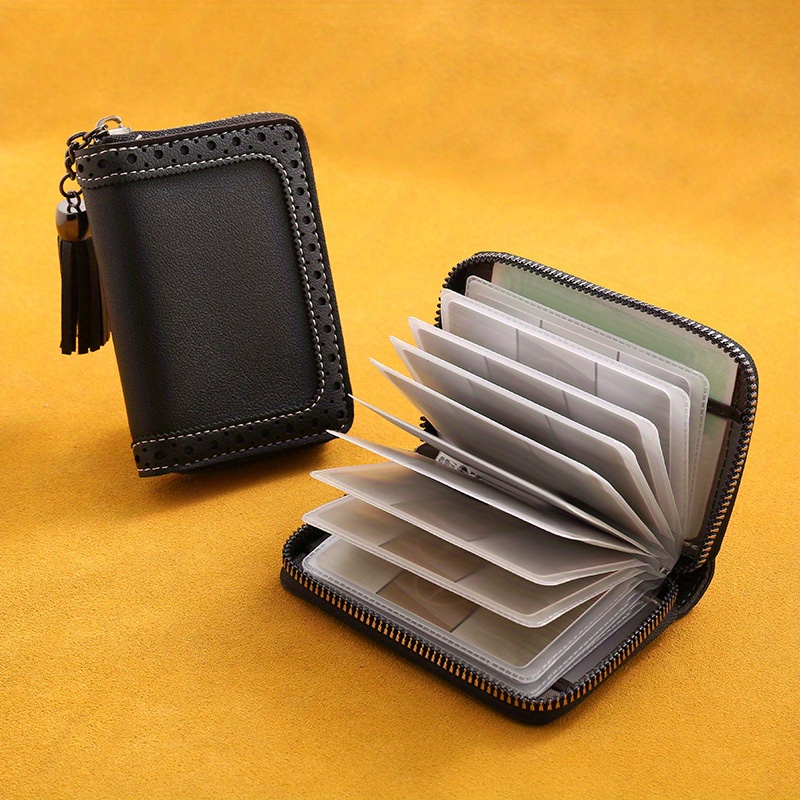 Multi-card Slots Credit Card Holder Pu Mini Card Wallet for Women