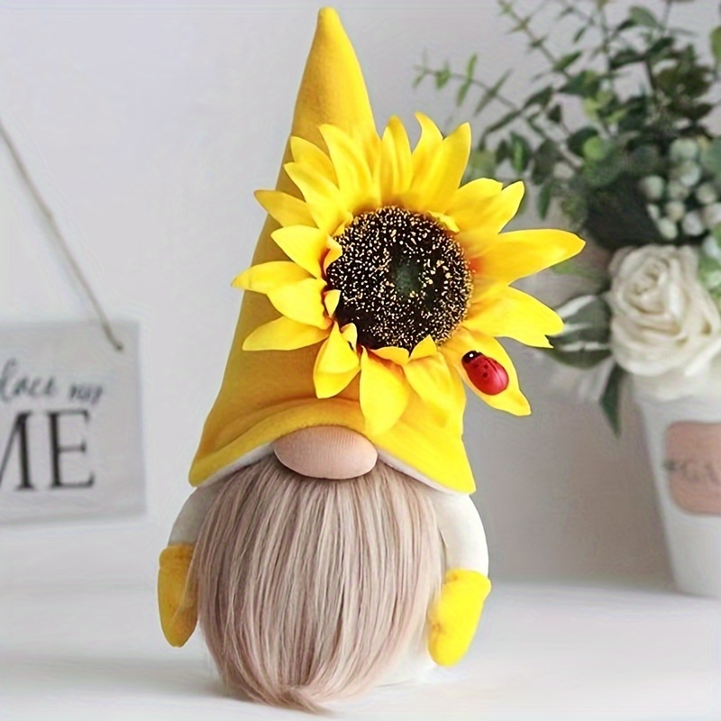 

Faceless Doll, Cute Sunflower Bee Doll Ornament, Great Gift For Children
