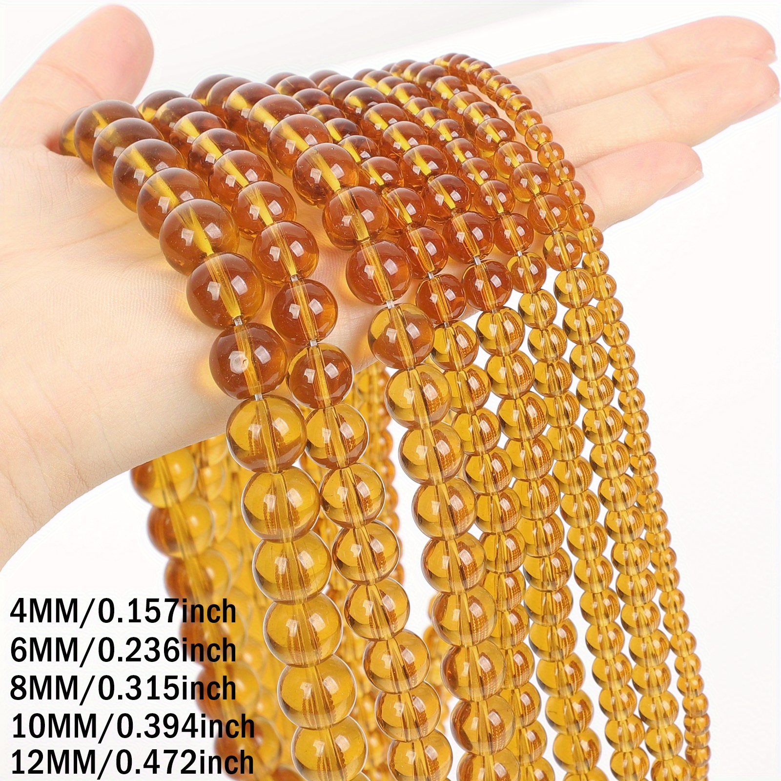 4mm 6mm 8mm 10mm 12mm Natural Gemstone Beads DIY Jewelry Findings