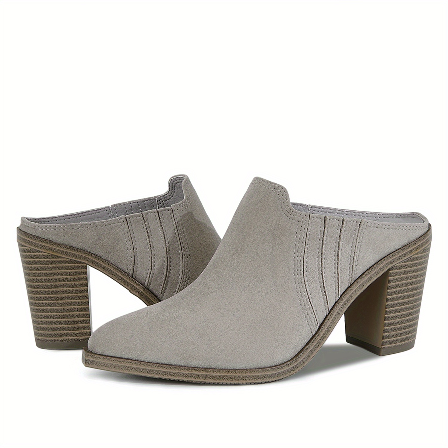 Light grey outlet booties