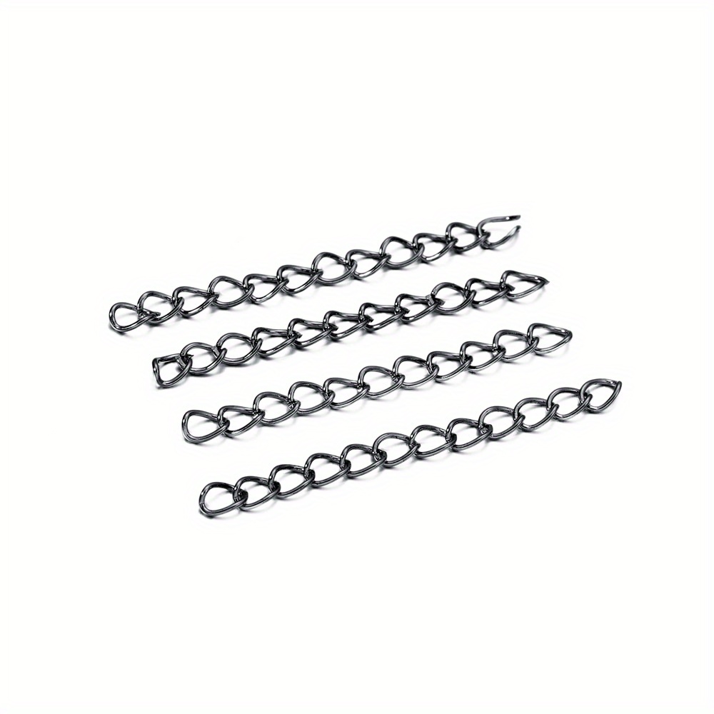 100pcs/lot 50mm 70mm Necklace Extension Chain Bulk Bracelet