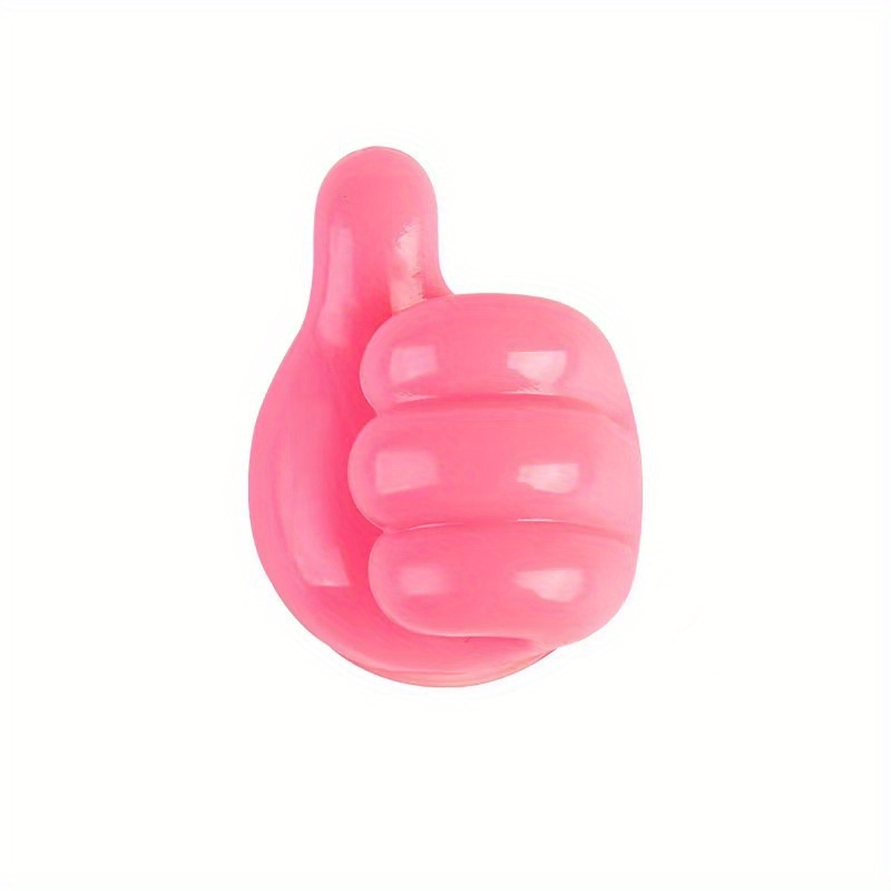 Multifunctional Cartoon Thumbs Bracket No Punching Sticky Hook