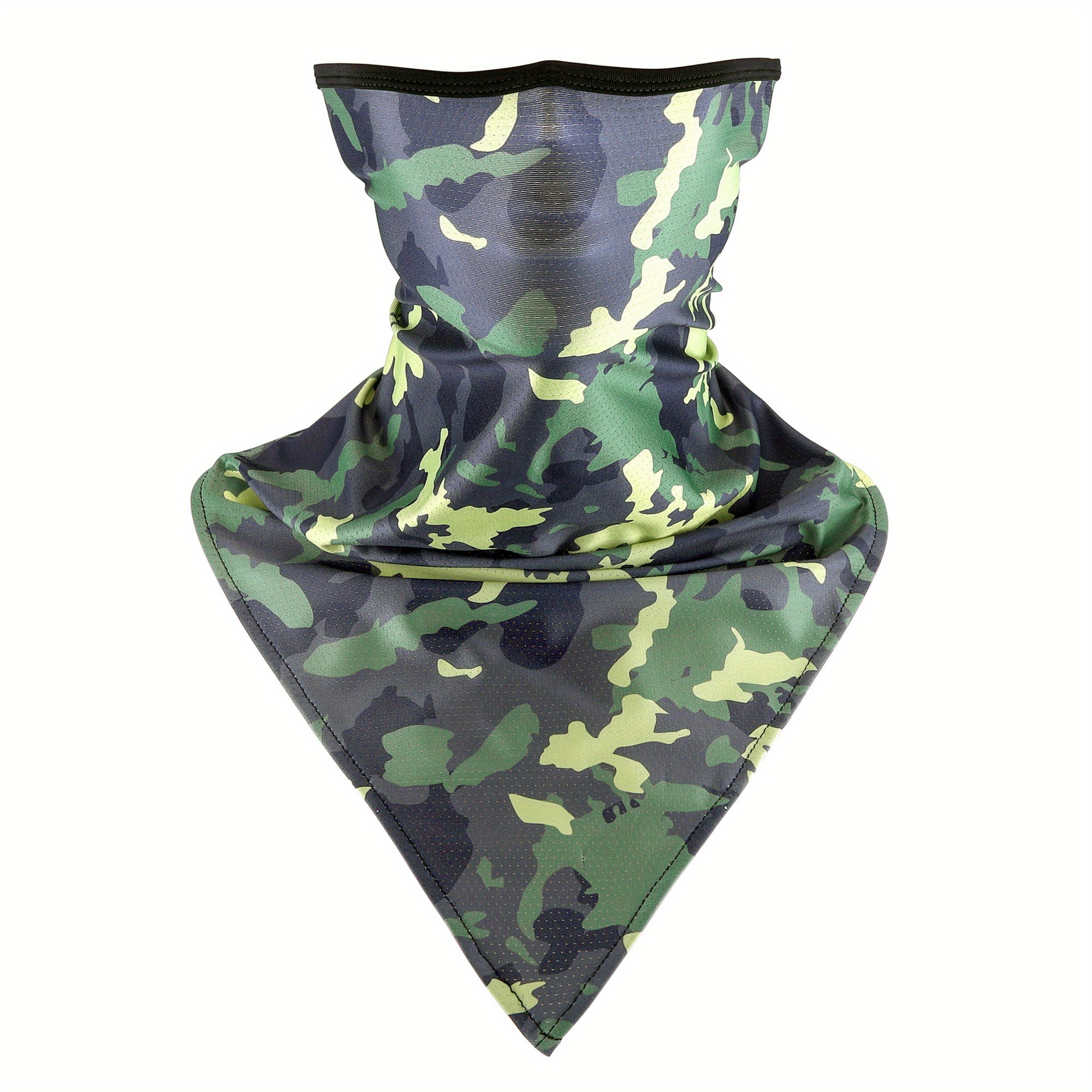 Colorful Camouflage Neck Gaiters Breathable Sunscreen Face - Temu