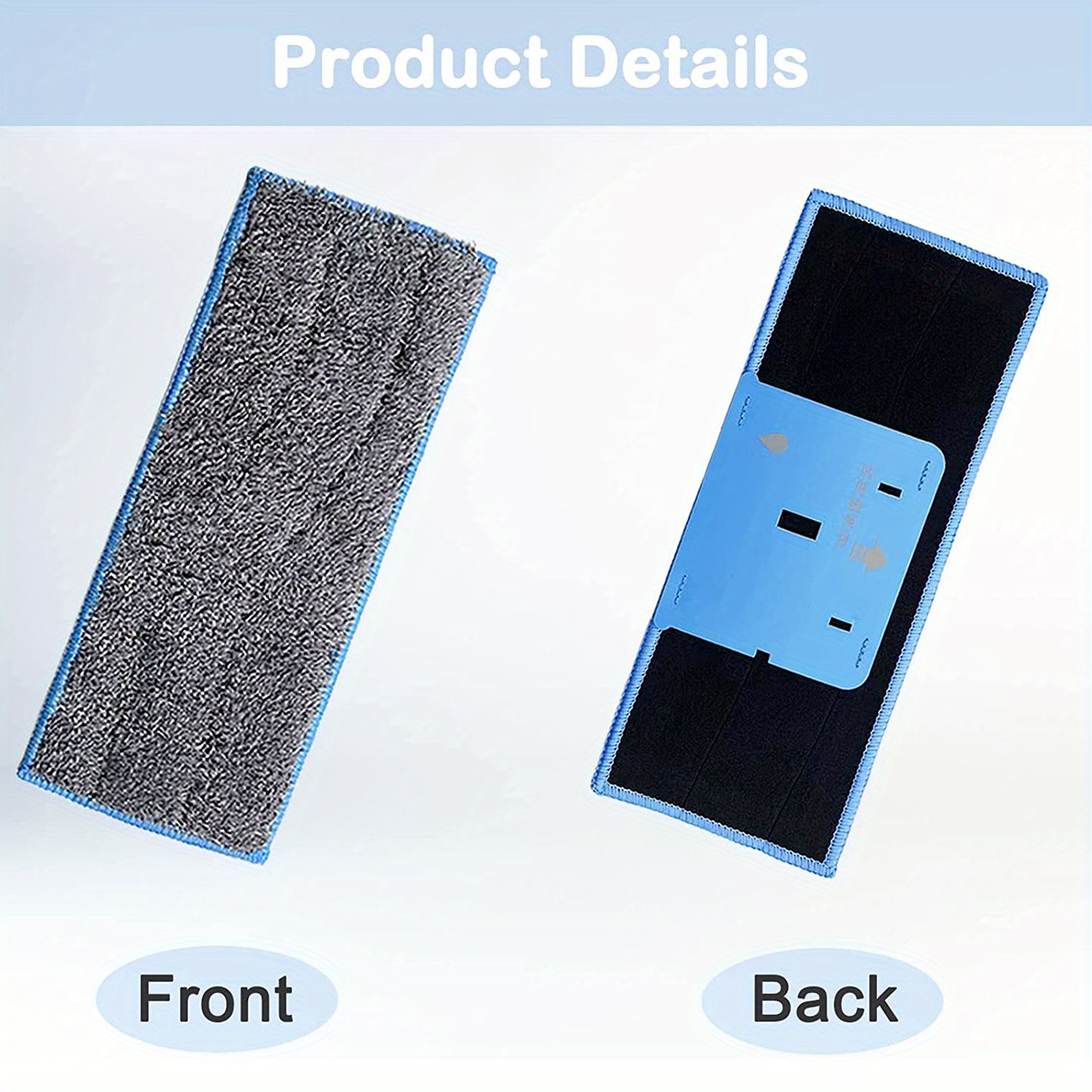 Naughtyleo Washable And Reusable Mopping Pads For Irobot Temu