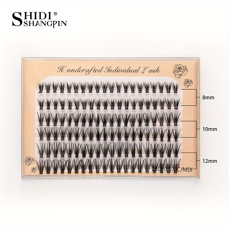 120 Clusters False Eyelashes 0.07 C Individual Eyelash Lashes Extension
