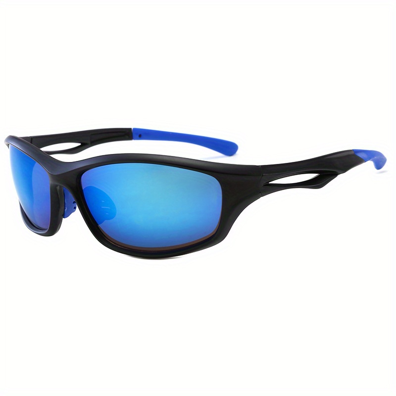 Gafas de sol deportivas para hombre y mujer. Azul con Negro – Ropa