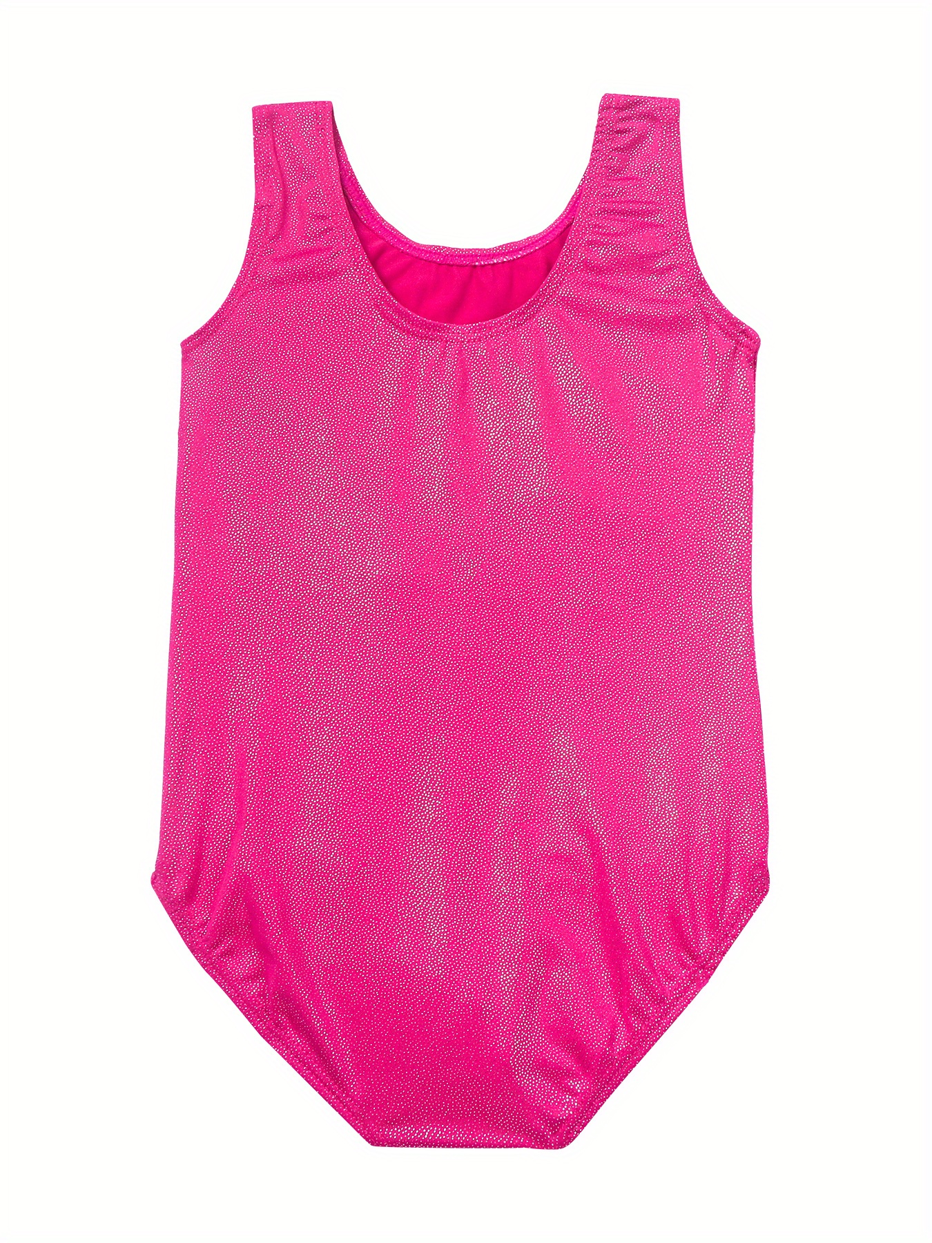 Girls Crew Neck Leotard Gymnastics Outfit Dance Ballet Temu