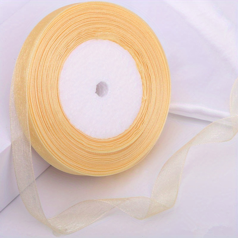 Rotolo Nastro Oro 20mm Organza