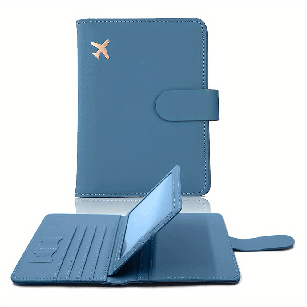 Stylish Passport Cover For Men And Women High Quality, Classic Design With  Passport Id Holder And Gift Box From Alfang, $25.76