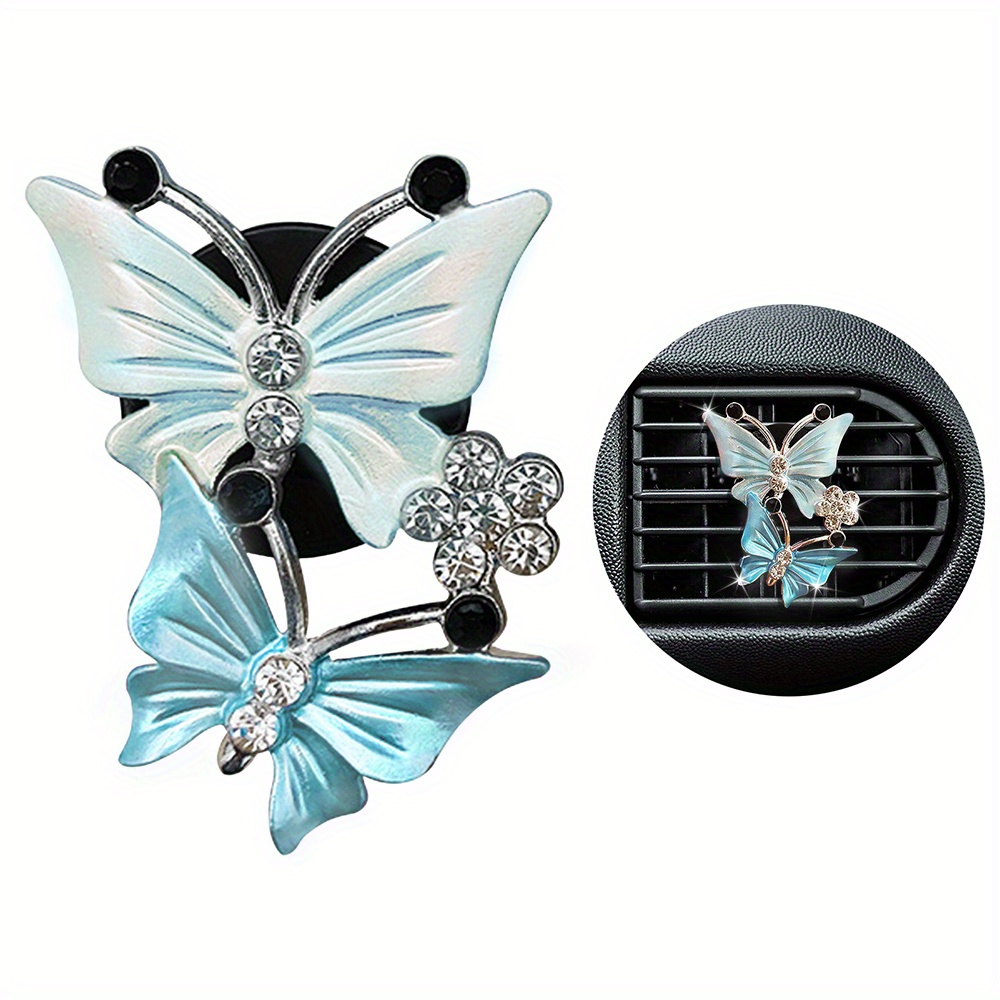 Teenager Bling Car Accessories Butterfly Car Air Freshener - Temu
