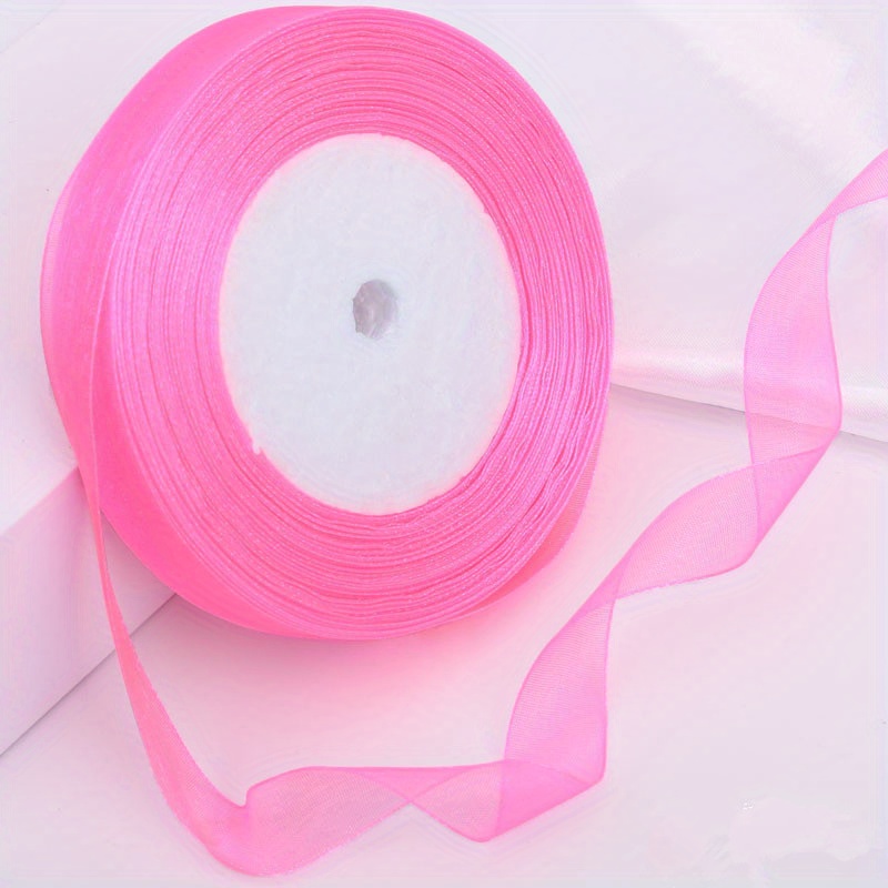 Organza Ribbons Crafts Gift Packing Christmas Wedding Party - Temu