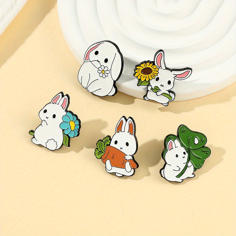 Cute Rabbit Brooch Cat Fishing Pins, Cartoon Animal Bunny Cat Badges Pins  for Women Girls, Backpack Bag Clothes Accessory, Easter Gifts Jewelry(C) -  Yahoo Shopping