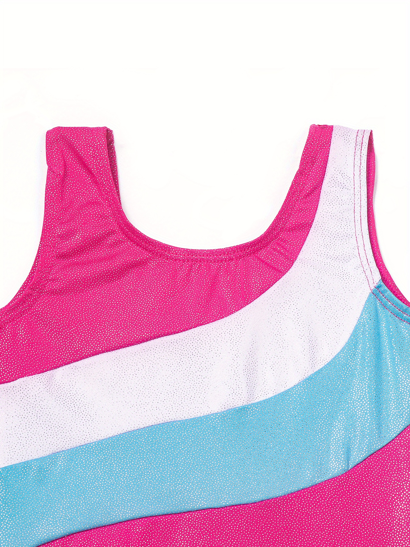 Girls Crew Neck Leotard Gymnastics Outfit Dance Ballet Temu