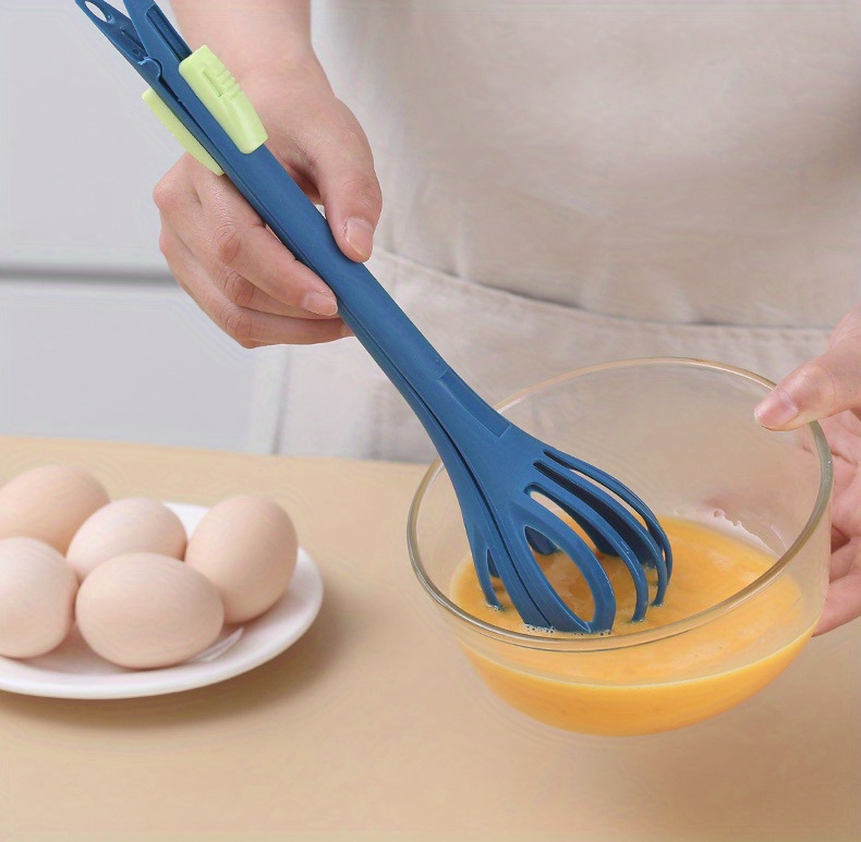 Pinces de cuisine Egg Whisk Multifonctionnel Manuel Nylon Egg