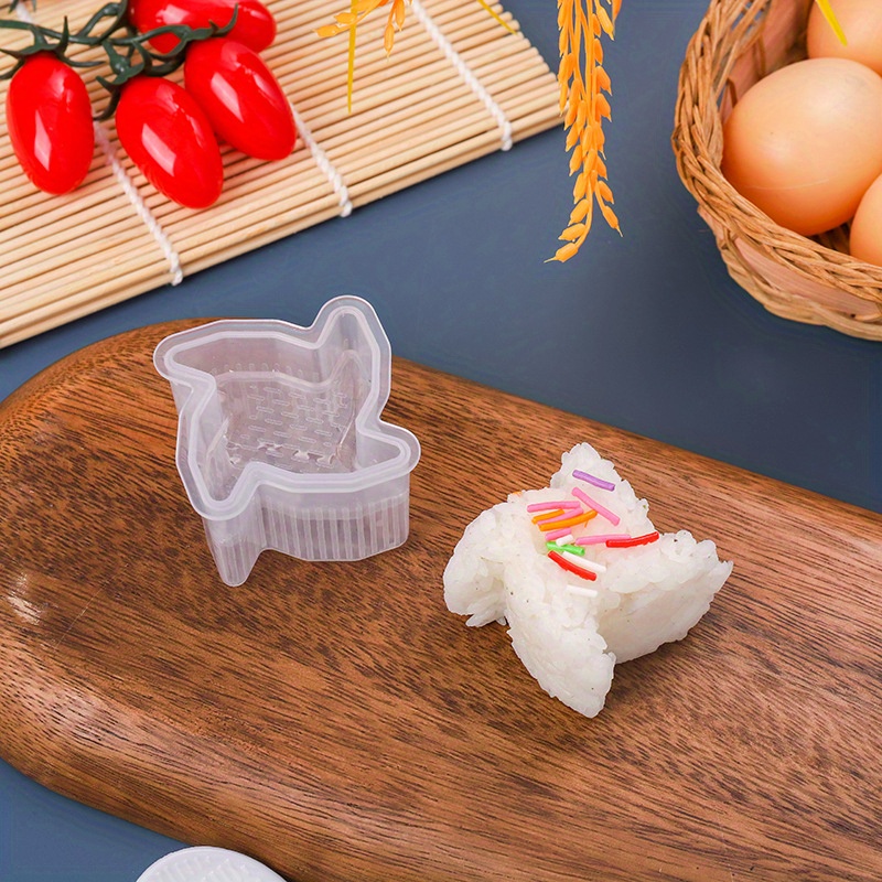 Onigiri Mold, 3 PCS Rice Ball Mold Musubi Mold, Musubi Maker  Kit, Sushi Molds Rice Mold for Kids Bento Picnic Sushi DIY: Sushi Plates