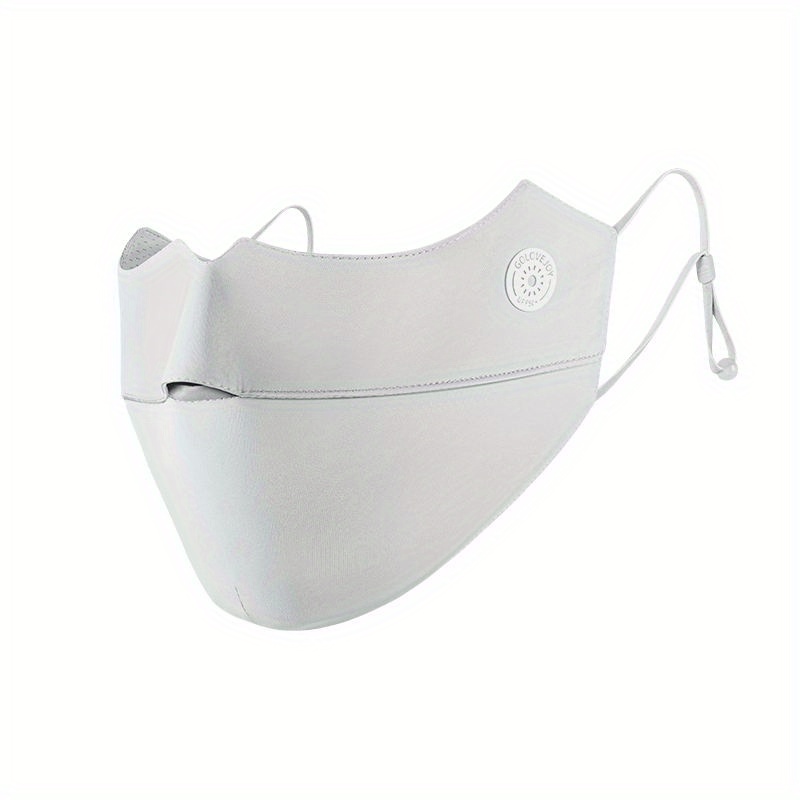 Ice Silk Face Mask UV Protection Washable Mask