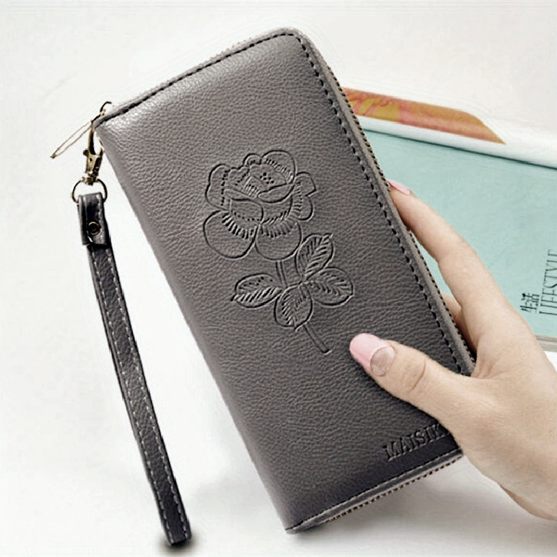 Grey hot sale womens wallet