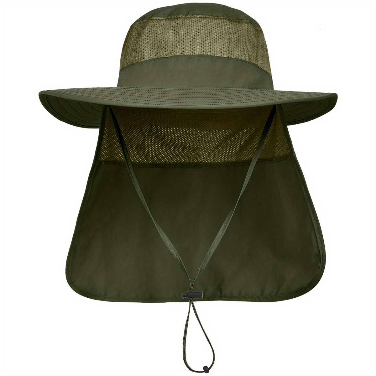 Fishing Hat With Neck Flap For Men Upf 50+ Sun Protection Hiking