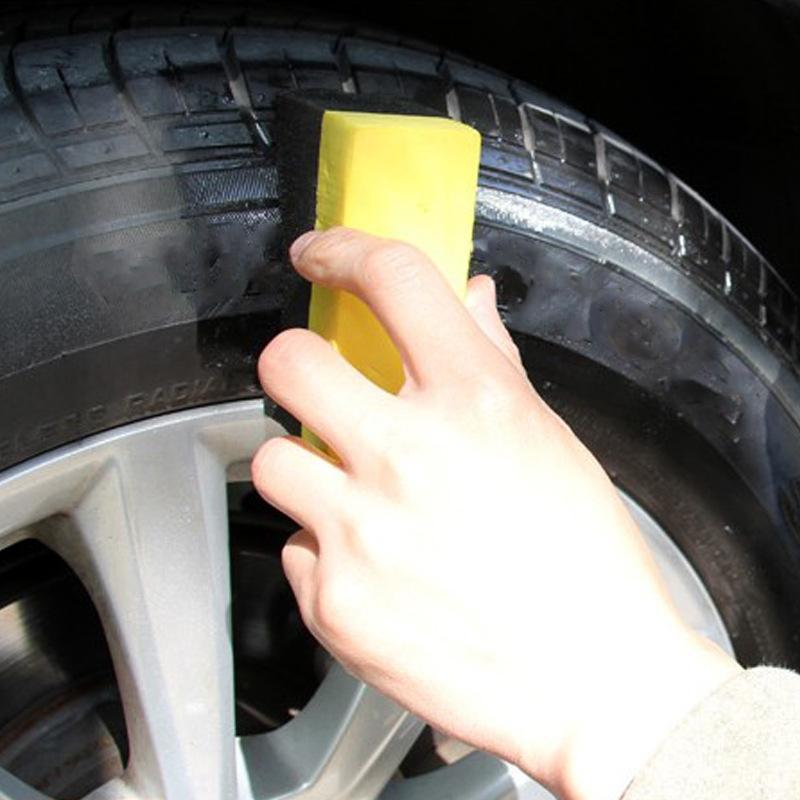 

5pcs /10pcs Car Washing Accessories - Tire Cleaning Sponge, Tire Wax Polishing Brushes & More!