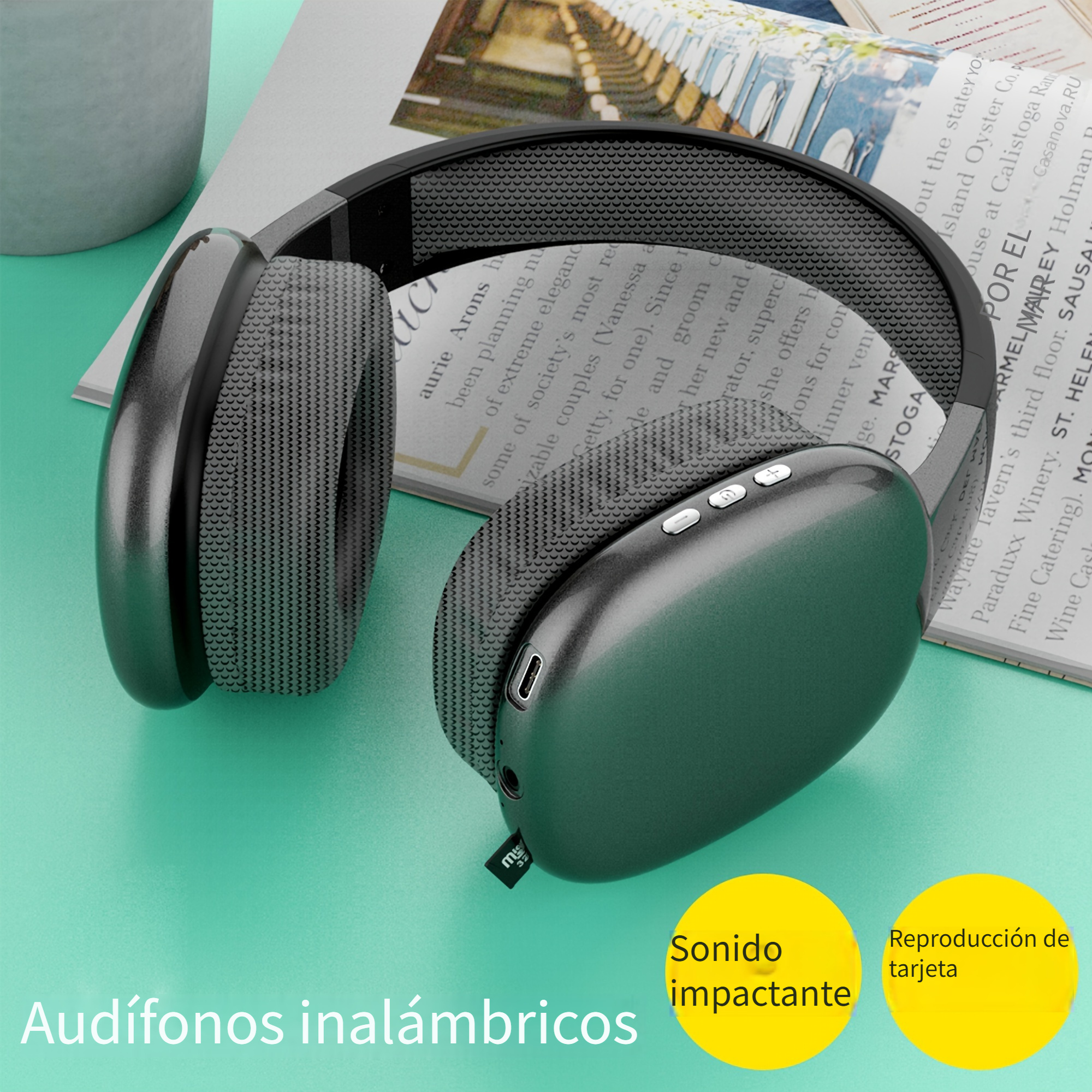 Auriculares Inalambricos Con Microfono - Temu Mexico