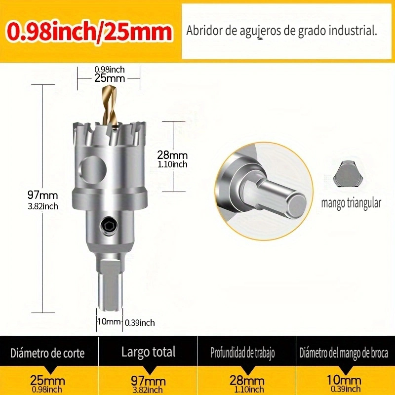 Brocas Diamante Piedra Dura, Hormigón, Mármol, Granito, Ladrillo, Sierras  Corona Secas Húmedas Soldadas Láser - Industrial Comercial - Temu