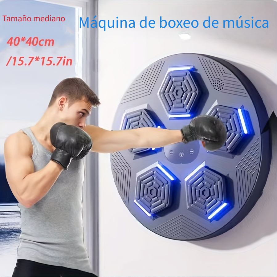 Música Máquina de boxeo electrónico de pared de boxeo Máquina de boxeo  inteligente Saco de boxeo Equipo de entrenamiento Alfombrilla de boxeo