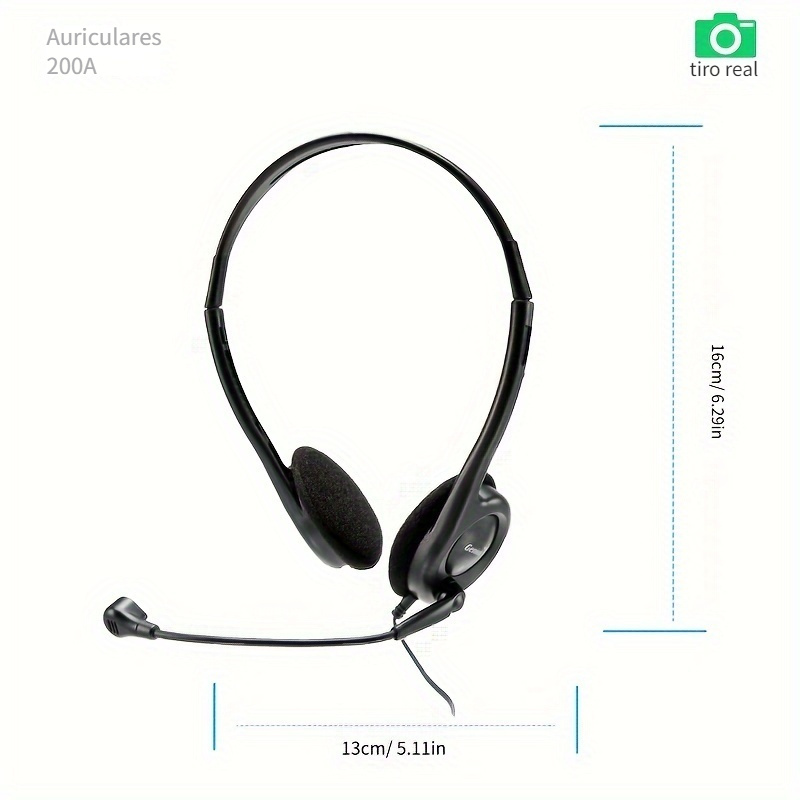 Auricular Genius HS-200C con microfono para PC