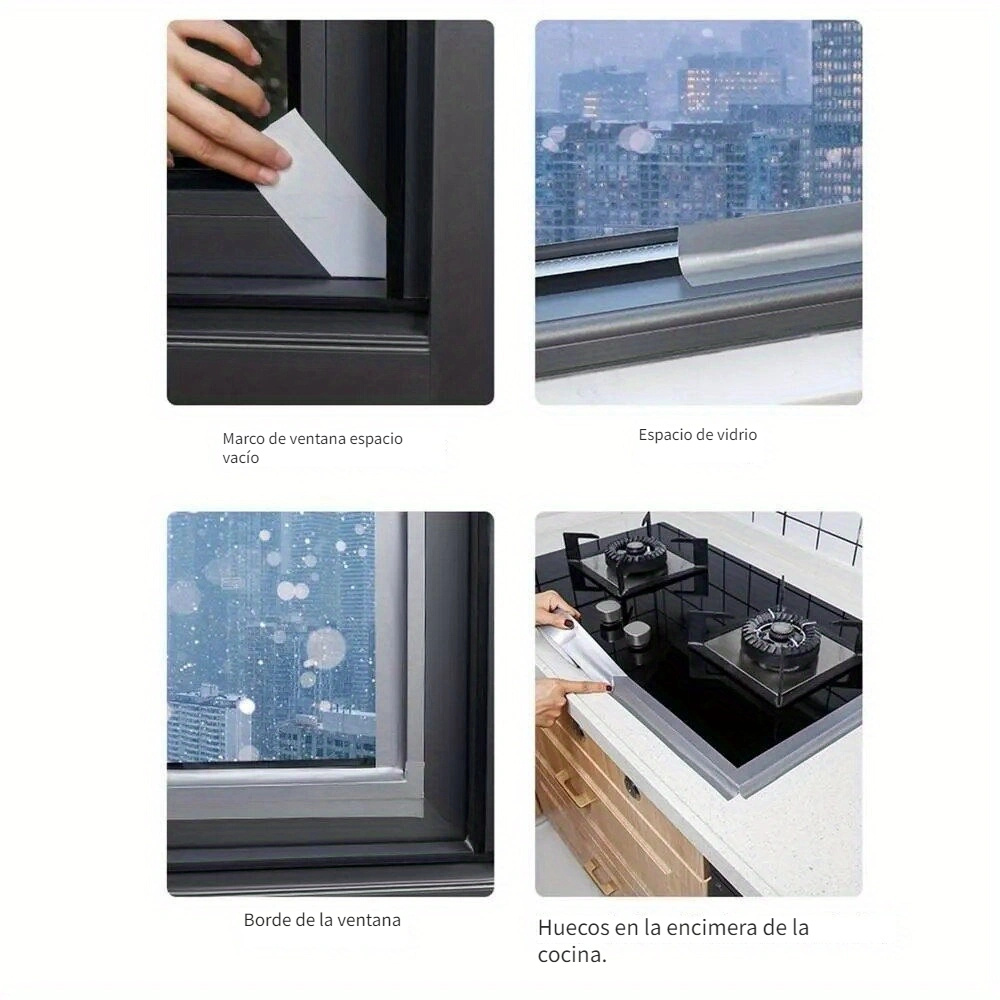 1pc Cinta Prueba Viento Ventanas Puertas Cinta Selladora - Temu