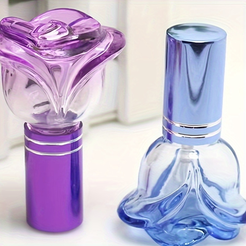 

Floral Design Spray Bottle Fine Mist Perfume Atomizer Empty Refillable Makeup Sample Container Travel Accessories