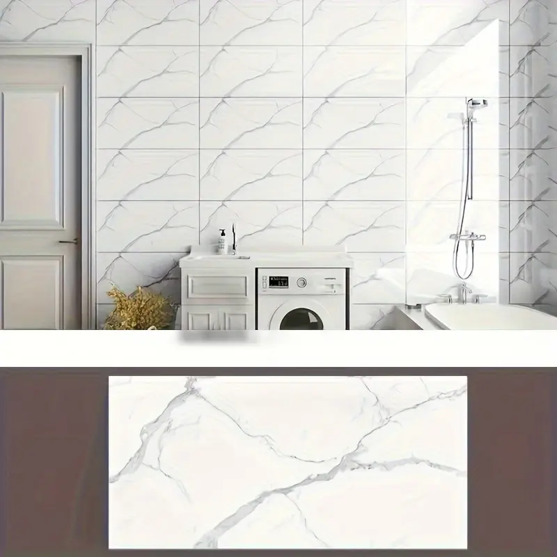 Marble Self Adhesive Wall Panel Peel And Stick Backsplash - Temu