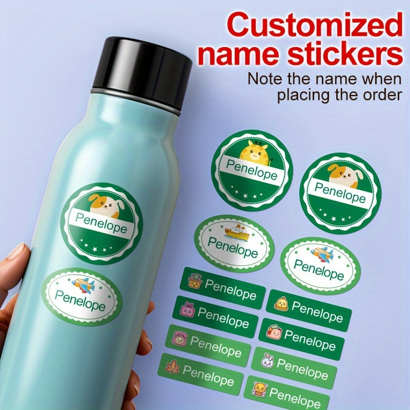 Custom Name Stickers Personalized Name Stickers Ultimate Temu United Kingdom