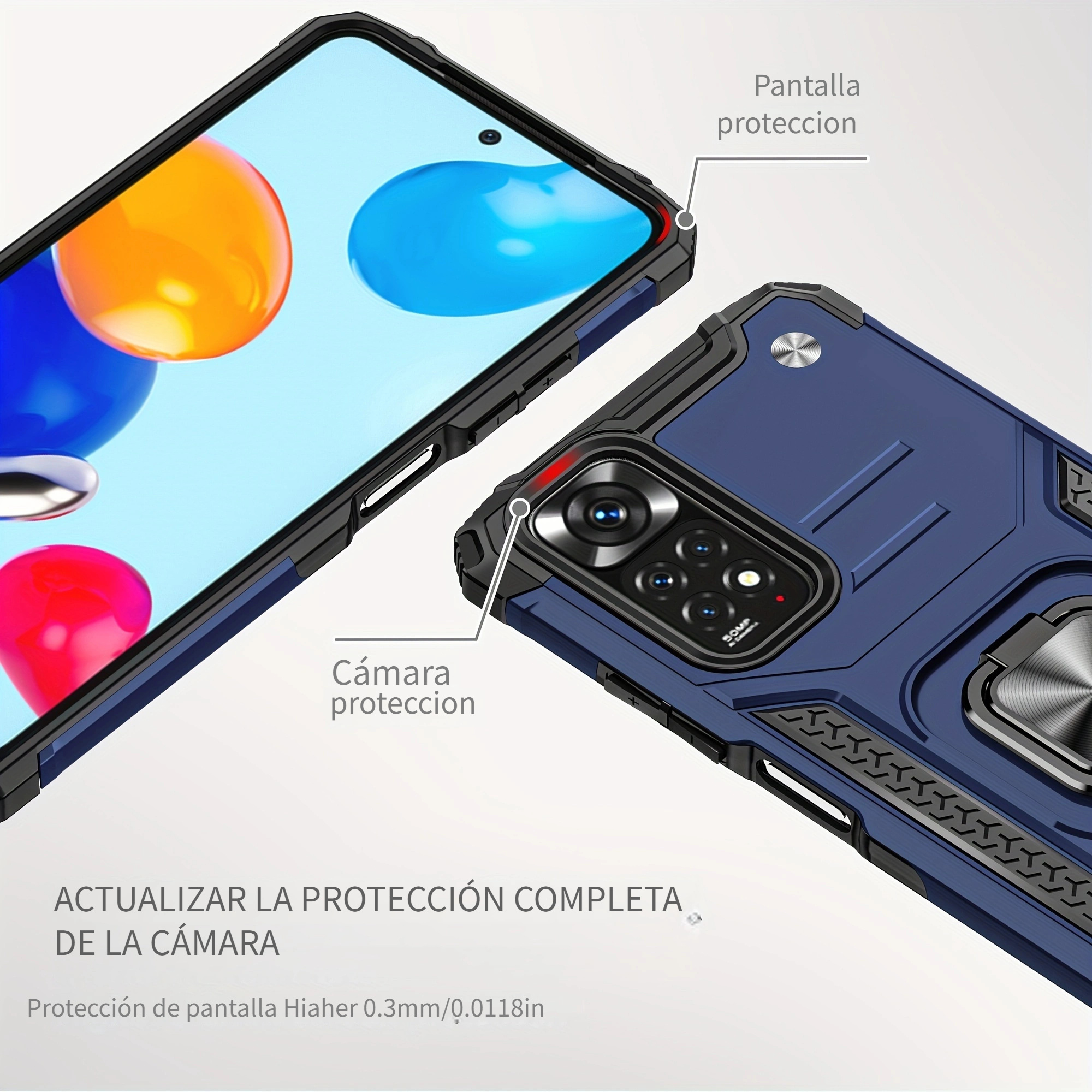 Xiaomi 12T Pro - Protector Xundd con cubierta de cámara integrada