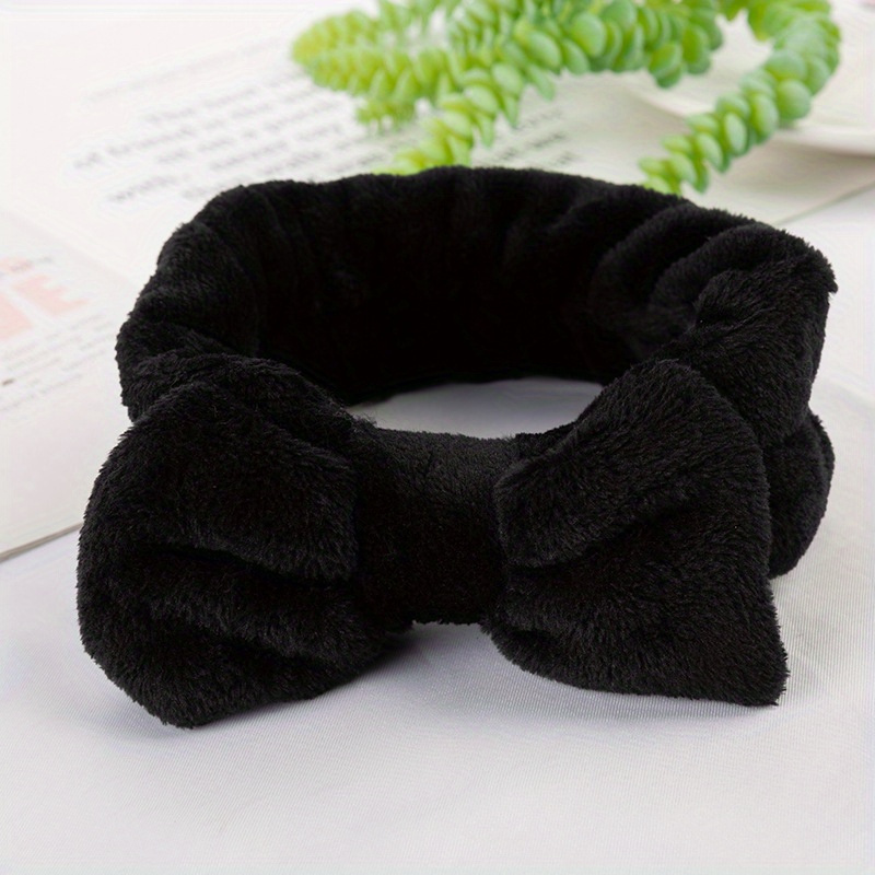  WSYUB Makeup Headbands, 1pcs Black Spa Headband