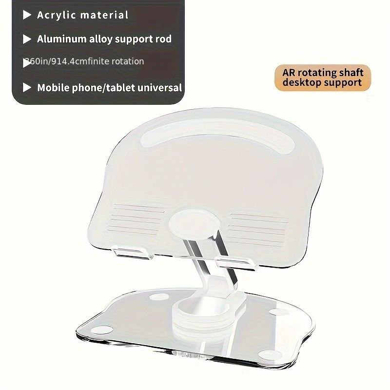 Airplane Tray Table Cover Phone Base 360° Mobile Stand Desktop