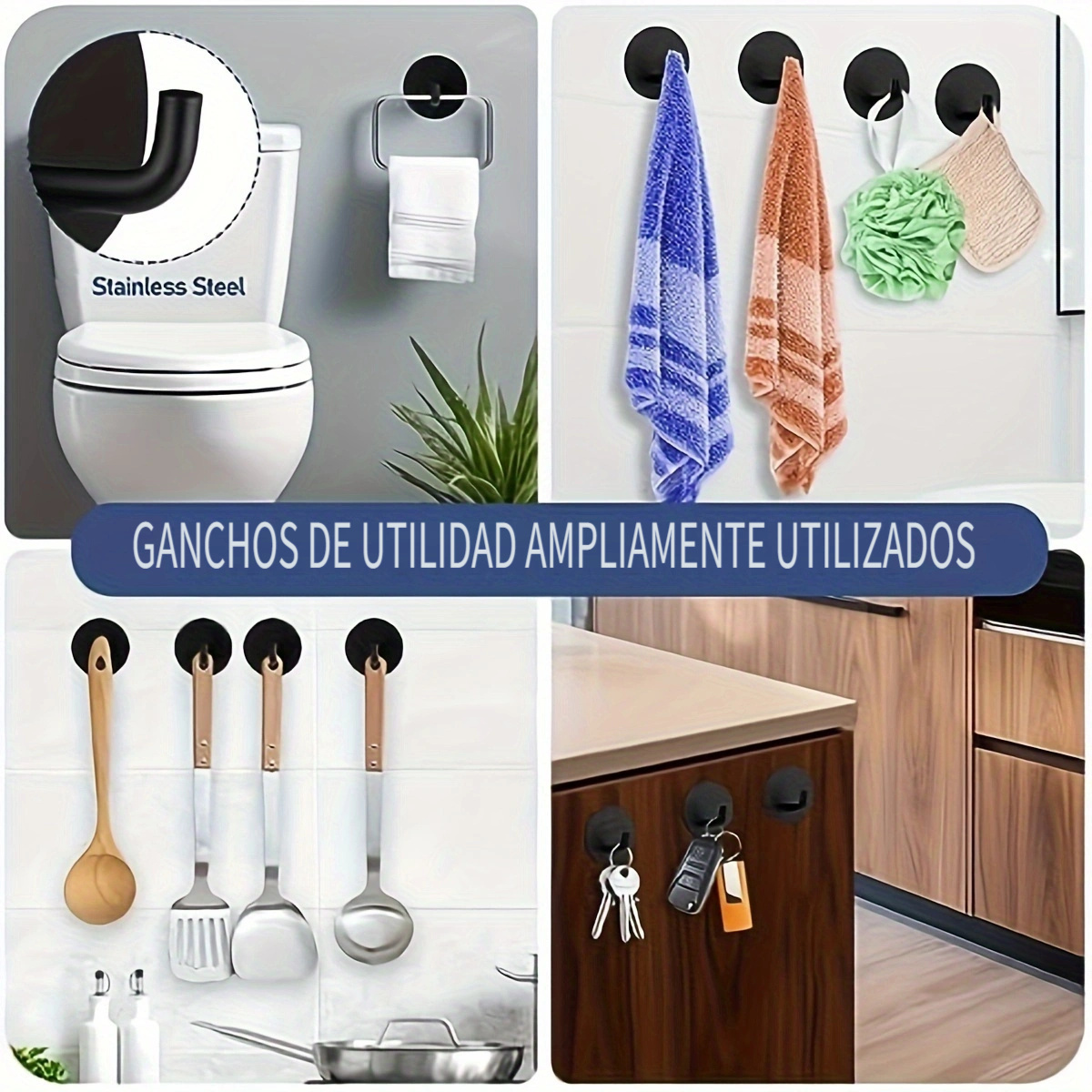 Ganchos Adhesivos - Homecenter