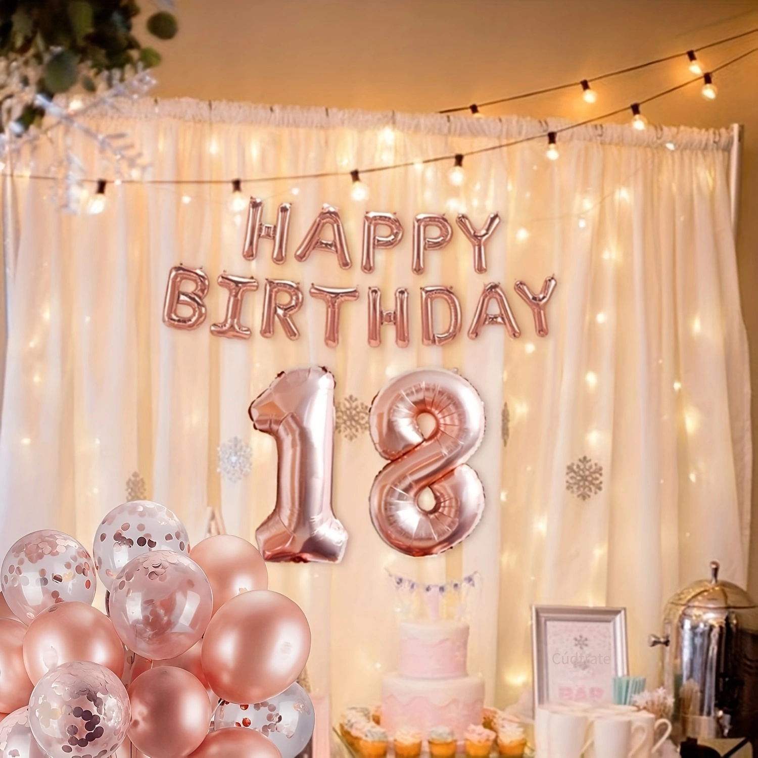 1 Pieza Regalo 18 Cumpleaños Niñas – Decoración 18 - Temu Mexico