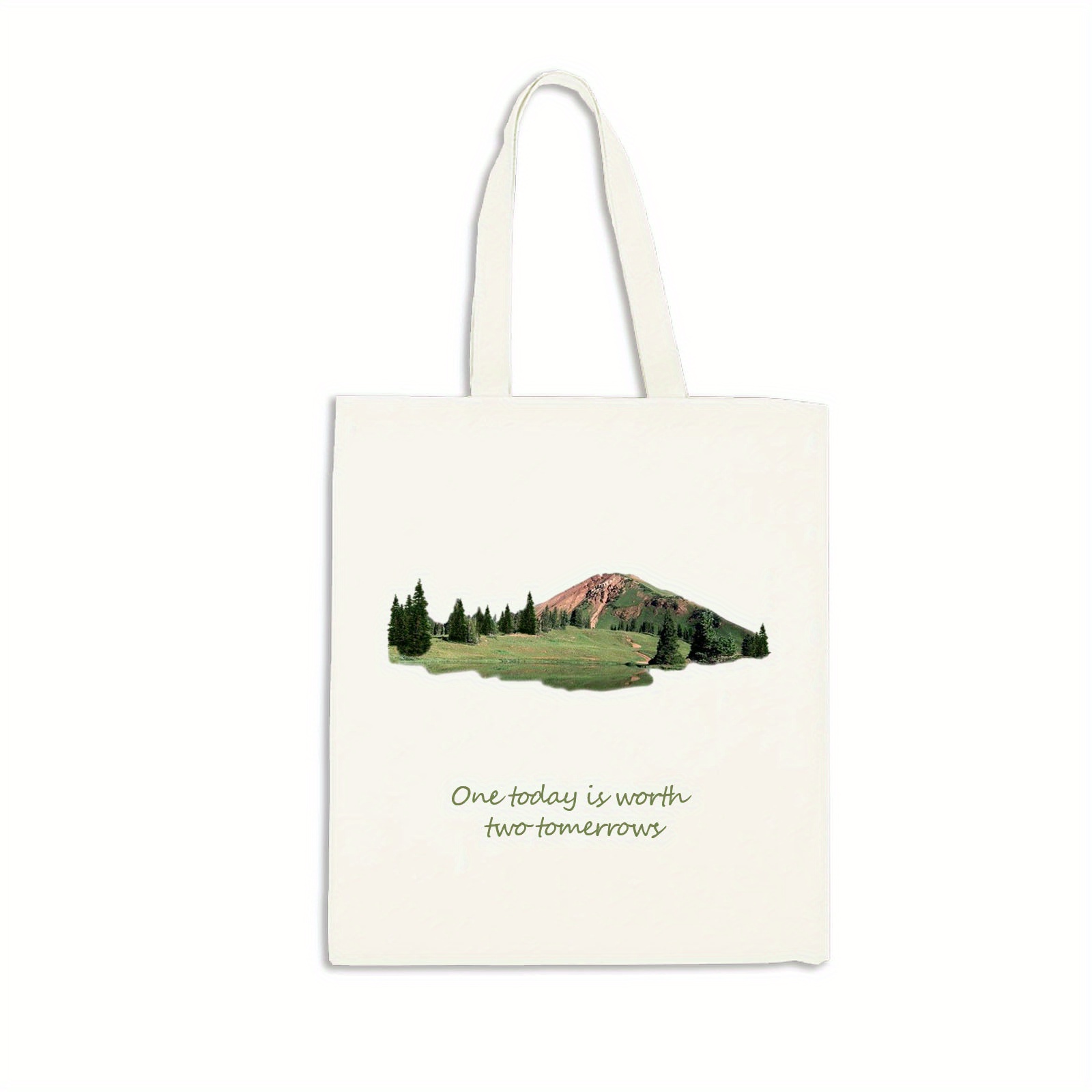 Men's Customized Landscape Canvas Bag, Suitable For Name And Other  Information, Outdoor Sling Bag - Temu