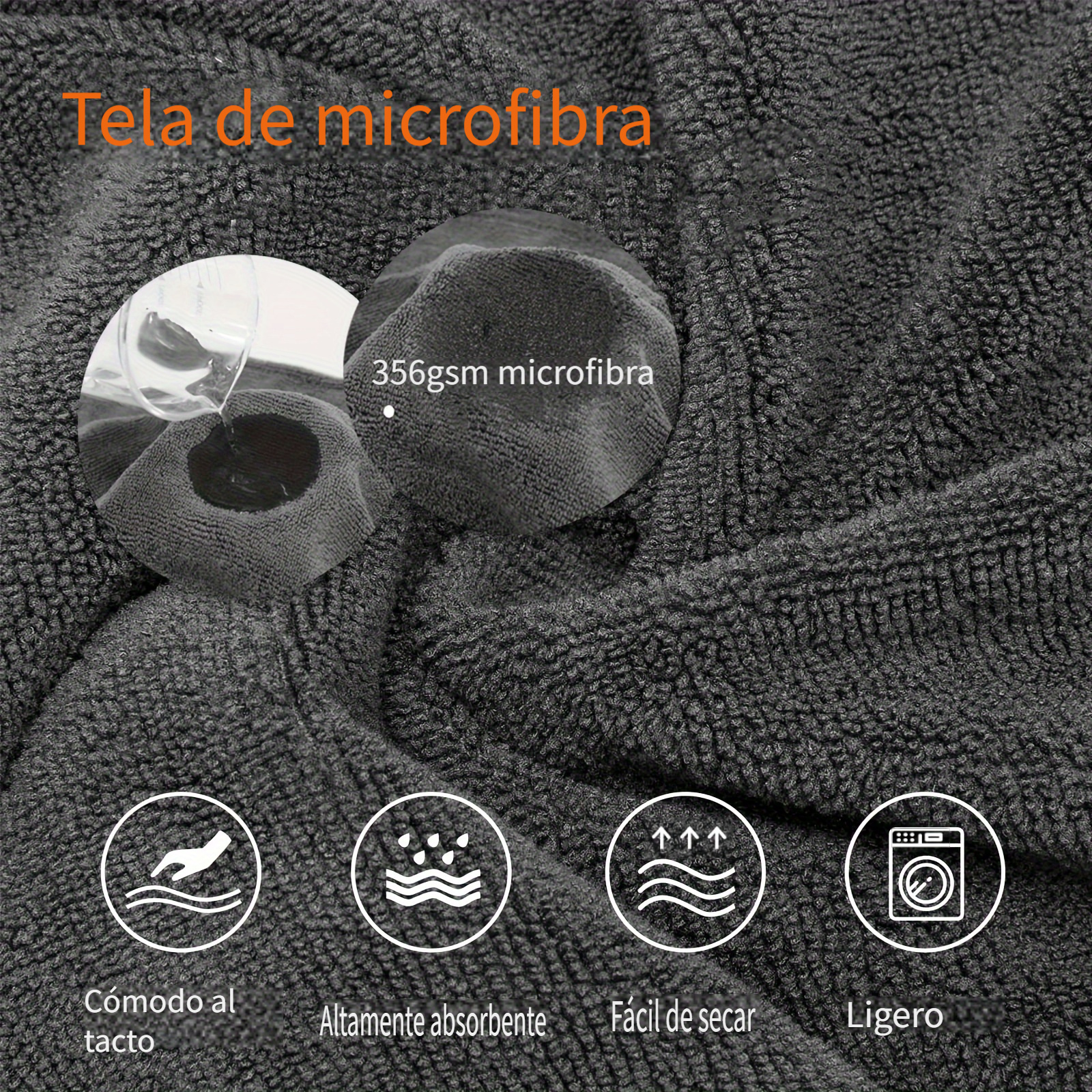Toalla Corporal Microfibra Secado Mascota Tolla Absorbente - Temu Mexico