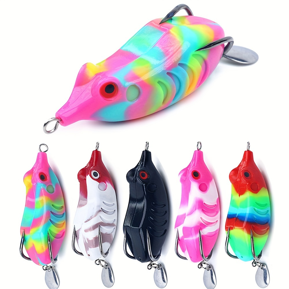 Weedless Top Water Frog Fishing Lure Kit Perfect Freshwater - Temu Canada